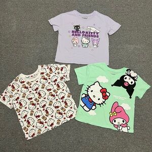 Hello Kitty and Friends T-Shirts Set